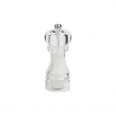 T&G Capstan Salt Mill Clear Acrylic 145mm