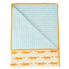 Scion Mr Fox Baby Blanket