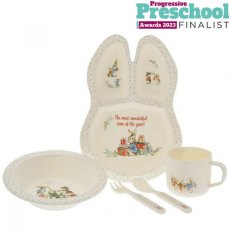 Peter Rabbit Christmas Dinner Set