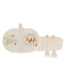 Flopsy Snack & Cutlery Set