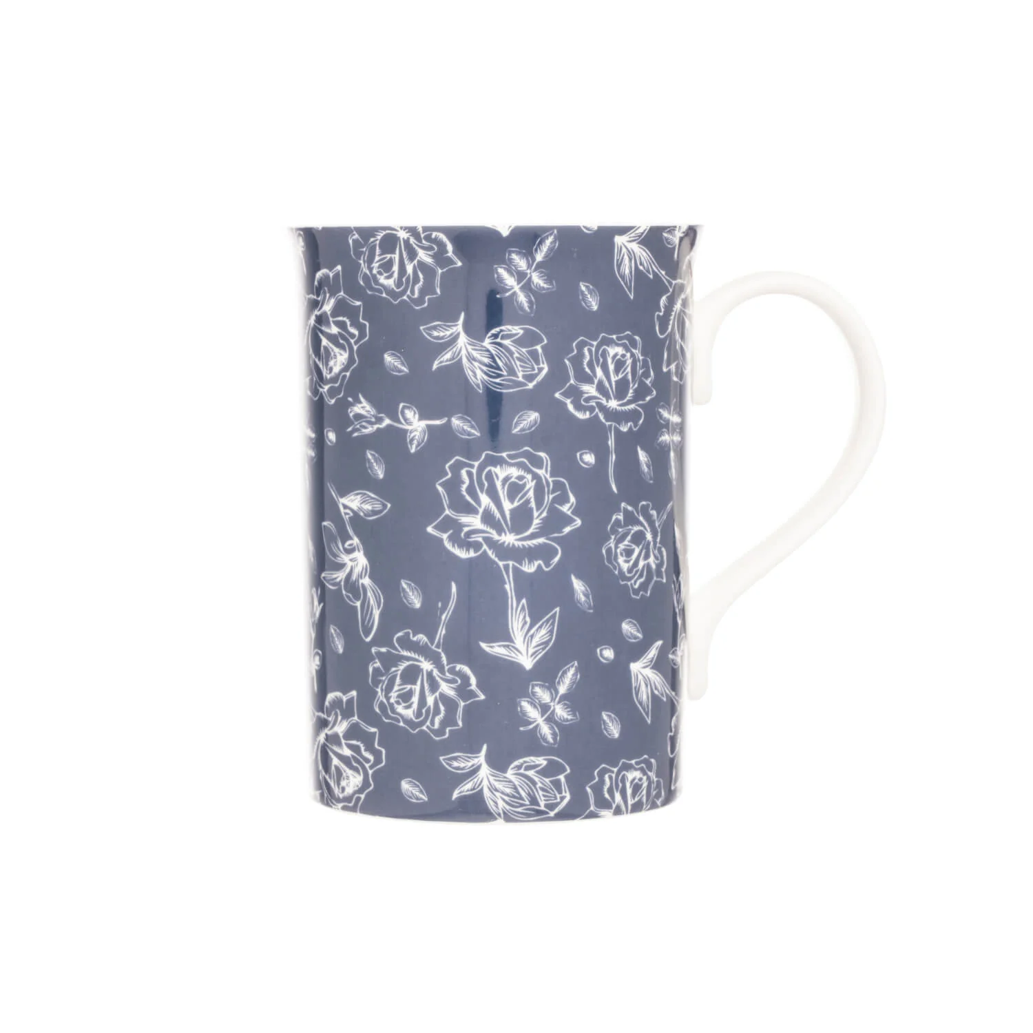 Siip Floral Mug Navy