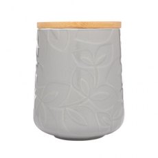 Catherine Lansfield Inga Storage Jar Grey