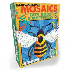 Make Your Own Mosaic Art - Bees, Birds & Butterflies