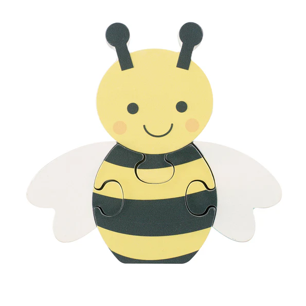 Orange Tree Toys Spring Garden Honey Bee Wooden Puzzle