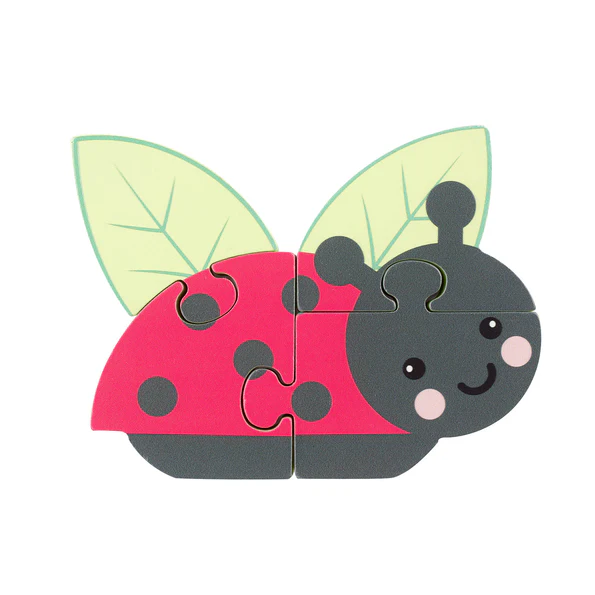 Orange Tree Toys Ladybird Wooden Puzzle