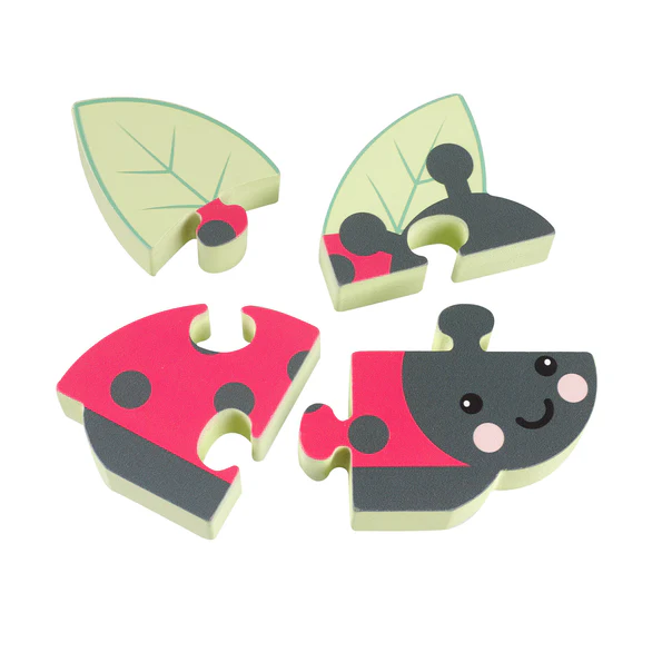 Orange Tree Toys Ladybird Wooden Puzzle