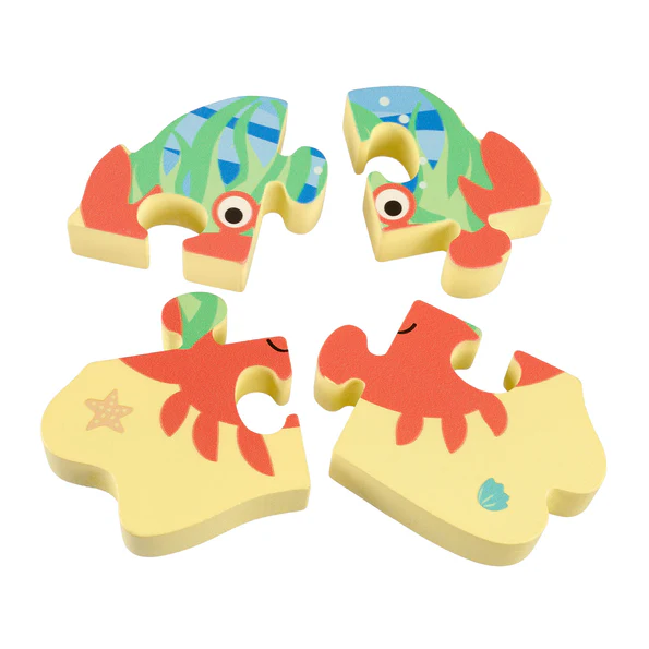 Orange Tree Toys Crab Wooden Puzzle