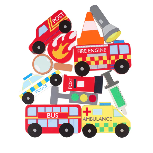 Orange Tree Toys Emergency Stacking Game