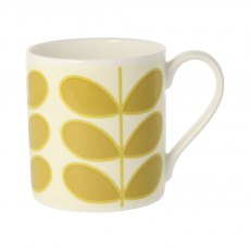 Orla Kiely Linear Stem Olive Mug