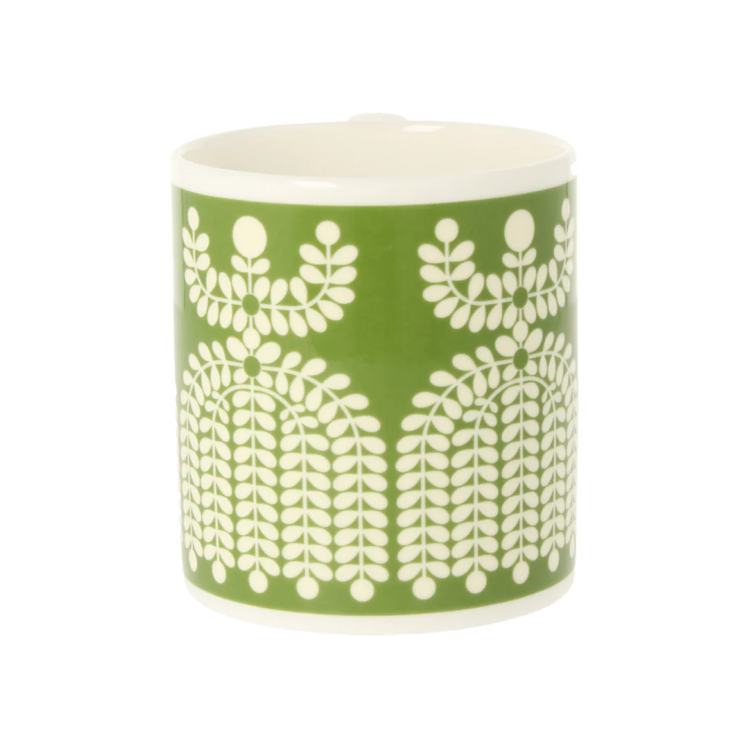 Orla Kiely Folk Girl Green Mug