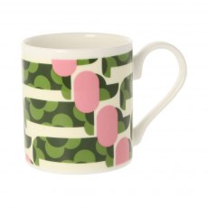 Orla Kiely Dogshow Pink Green Mug