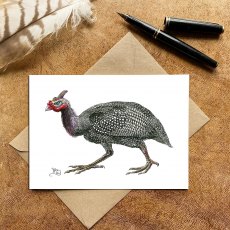 Wildlife by Mouse Guineafowl Card
