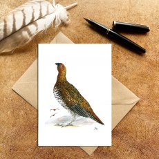 Wildlife by Mouse Male Red Grouse Card