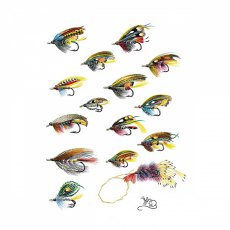 Wildlife by Mouse Salmon Flies 1 Card