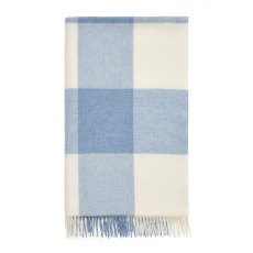 Portmeirion Angel Merino Wool Throw - Aqua
