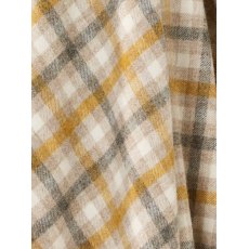 Portmeirion Salutation Shetland Wool Throw - Natural