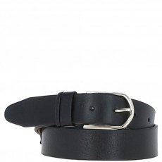 Ashwood Leather Ladies Leather Belt 3.5cm Black