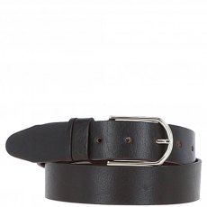 Ashwood Leather Ladies Leather Belt 3.5cm Brown