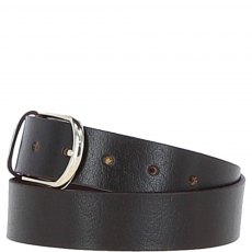 Ashwood Leather Ladies Leather Belt 3.5cm Brown