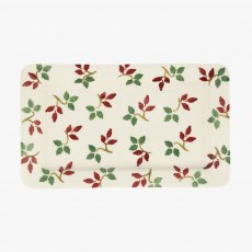 Emma Bridgewater Folk Rosehip Medium Oblong Plate