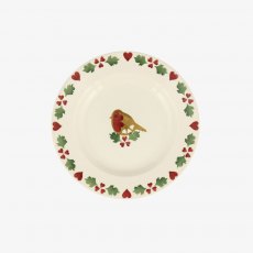 Emma Bridgewater Christmas Joy Robin 6 1/2 Inch Plate