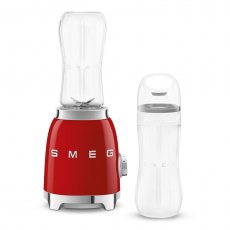 SMEG Mini Blender & Smoothie Maker Red Tritan Renew