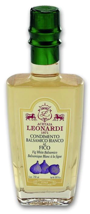 Leonardi Condimento Balsamico Bianco Al Fichi - Fig White Balsamico 250ml
