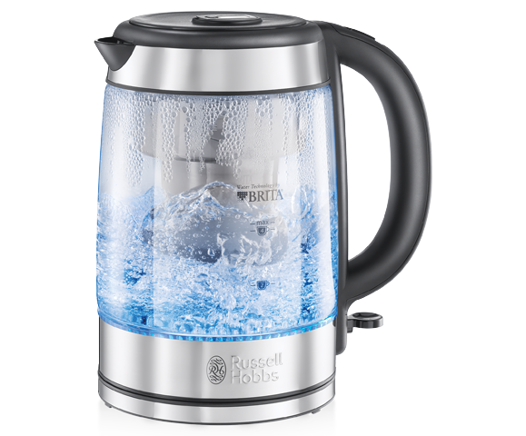 Russell Hobbs Purity Glass Brita Kettle