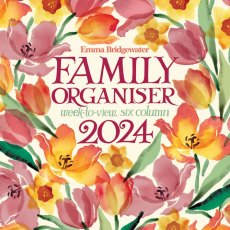Emma Bridgewater Tulips Family Organiser 2024