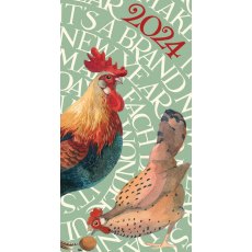 Emma Bridgewater Rise & Shine Slim Diary 2024