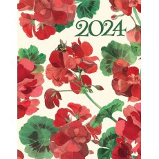 Emma Bridgewater Geraniums A5 Deluxe Diary 2024