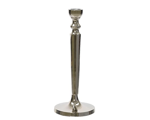 Aluminium Candleholder - Silver