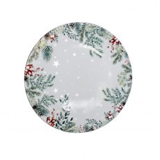 Christmas Branches Charger Plate