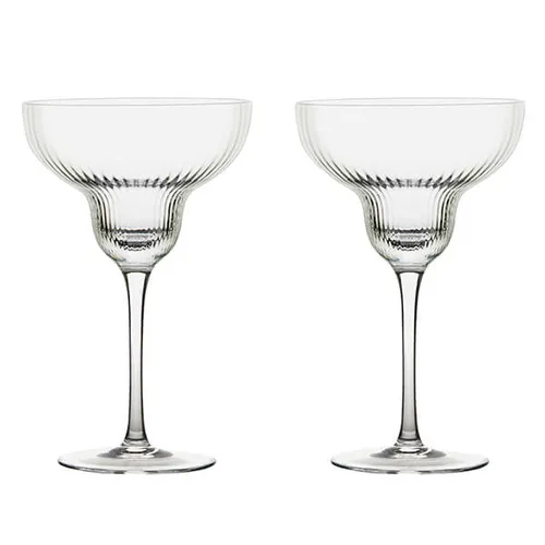 Anton Studio Designs Empire Set Of 2 Margarita Glasses