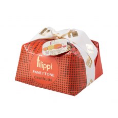 Filippi Panettone Granfrutta With Candied Orange Lemon Apricot & Cherries 500g
