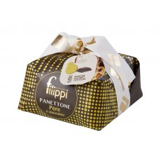 Filippi Panettone With Pear & Dark Chocolate Drops 500g