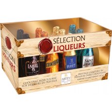 Abtey Card Crate Of 12 Chocolate Liqueur Bottles 155g