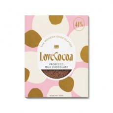 Love Cocoa Prosecco Milk Chocolate 75g