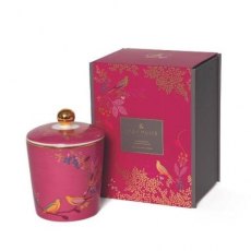 Sara Miller Chelsea Ceramic Candle Sandalwood,Cardamon,Oudwood