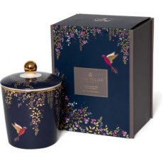 Sara Miller Chelsea Ceramic Candle Amber,Orchid,Lotus Blossom