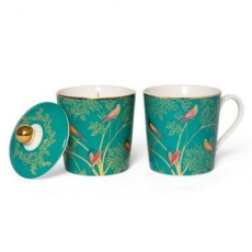 Sara Miller Chelsea Mug & Candle Gift Set
