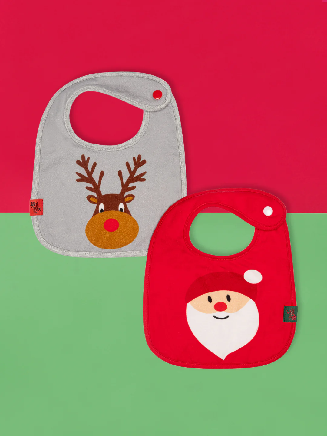 Blade & Rose Christmas Bib Pack of 2