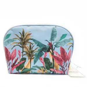 Danielle Creations Botanical Palm Oval Cosmetic Bag