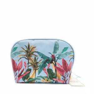Danielle Creations Botanical Palm Oval Cosmetic Bag