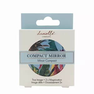 Danielle Creations Botanical Palm Compact Mirror