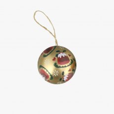 Emma Bridgewater Christmas Celebration Baubles Assorted