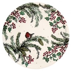 Emma Bridgewater Christmas Hawthorn Berries Round Birch Tray