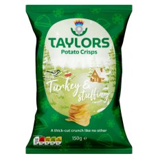 Taylors Festive Turkey & Stuffing Potato Crisps 150g