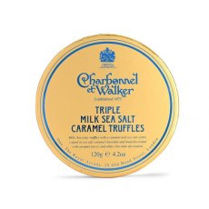 Charbonnel et Walker Triple Milk Sea Salt Caramel Truffles 120g
