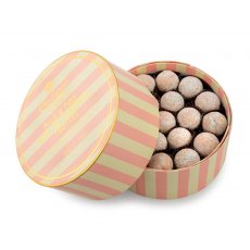 Charbonnel et Walker Pink & Milk Marc de Champagne Luxury Striped Truffle Gift Box 650g